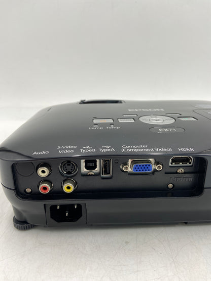 Epson EX71 1280x800 2500 Lumens LCD Projector H310A Black
