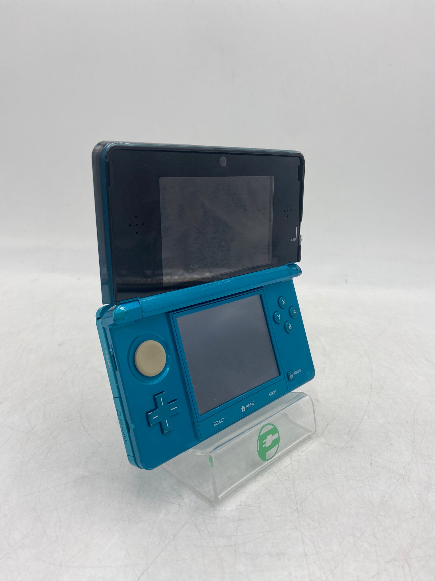 Nintendo 3DS Handheld Game Console Only CTR-001 Aqua Blue