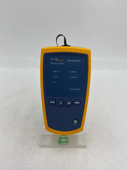 Fluke Networks 850/1300 Source SimpliFiber Pro Set  Fiber Optic Meter