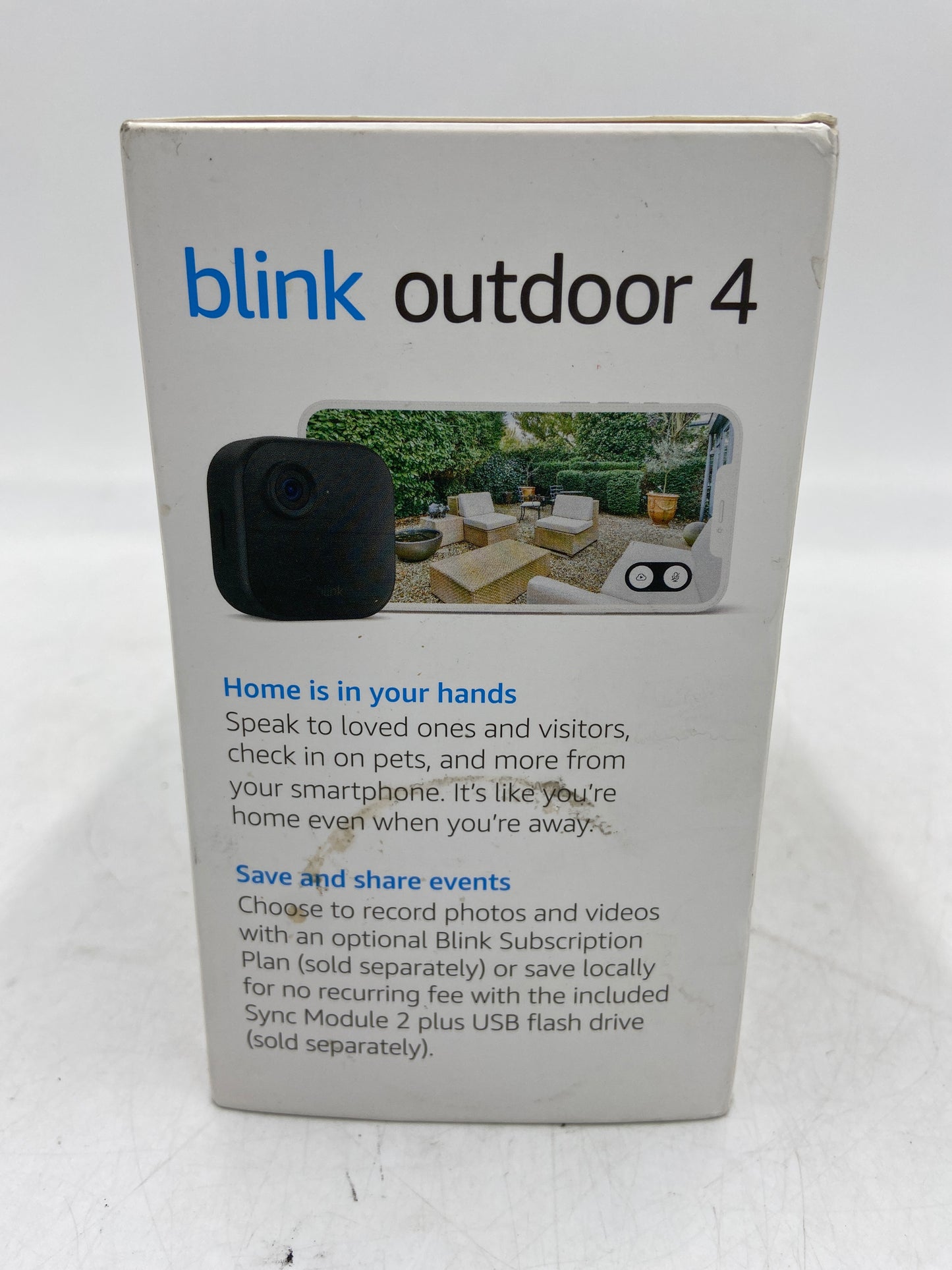 New Open Box Amazon Blink Outdoor 4 3 Camera System