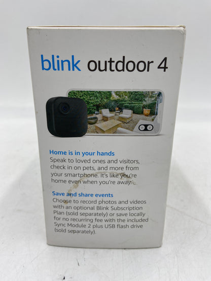 New Open Box Amazon Blink Outdoor 4 3 Camera System