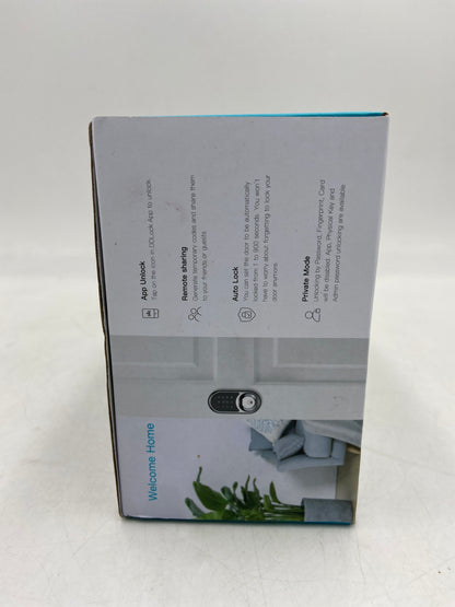 New Veise  Smart Lock (Satin Nickel) Finger Print Smart Lock for Door RZ07