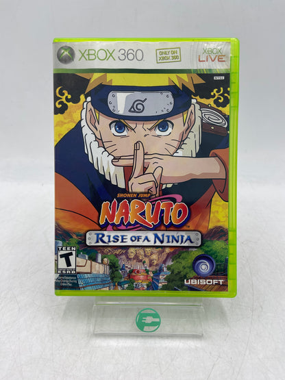 Naruto: Rise of A Ninja (Microsoft Xbox 360, 2007)