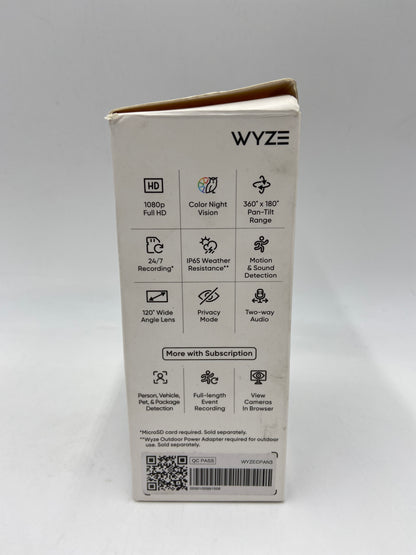 New WYZE CAM PAN V 3 WYZECPAN3