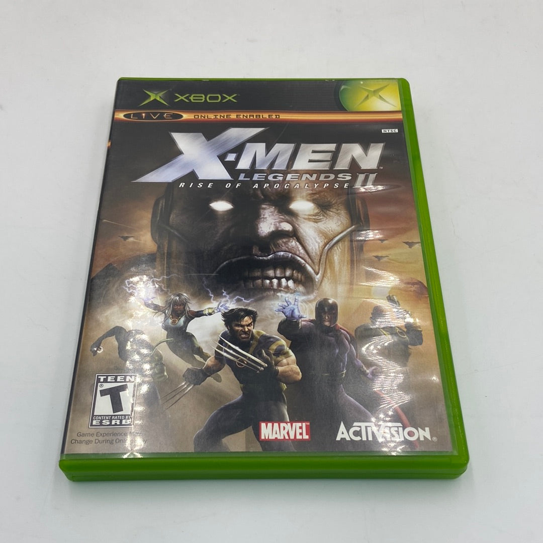 Bundle Of 2 Microsoft Xbox Original X-Men II and Fantastic 4