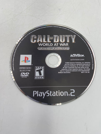 Lot of 2 Sony PlayStation 2 PS2 Games (Call of Duty Games)
