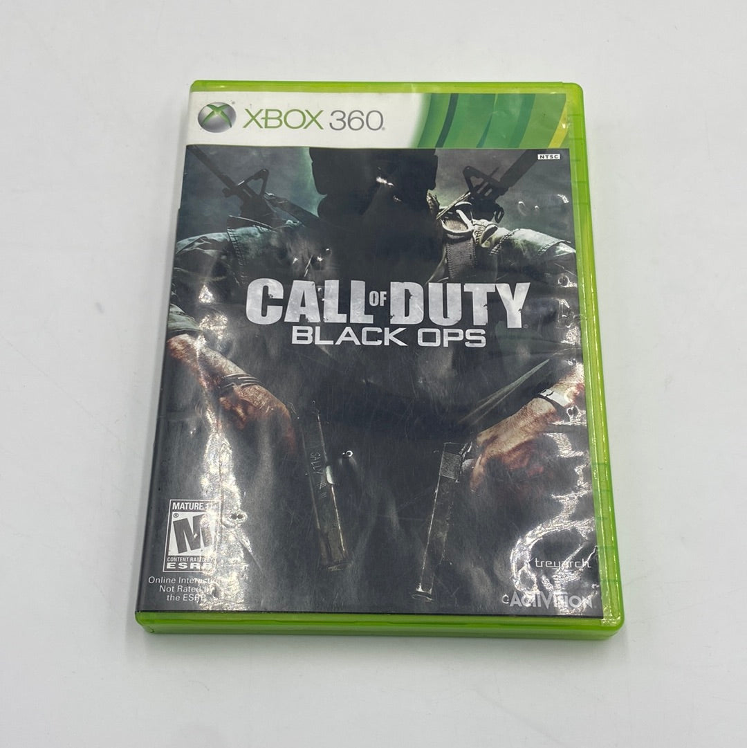 Lot of 2 Microsoft Xbox 360 Black Ops and MW3