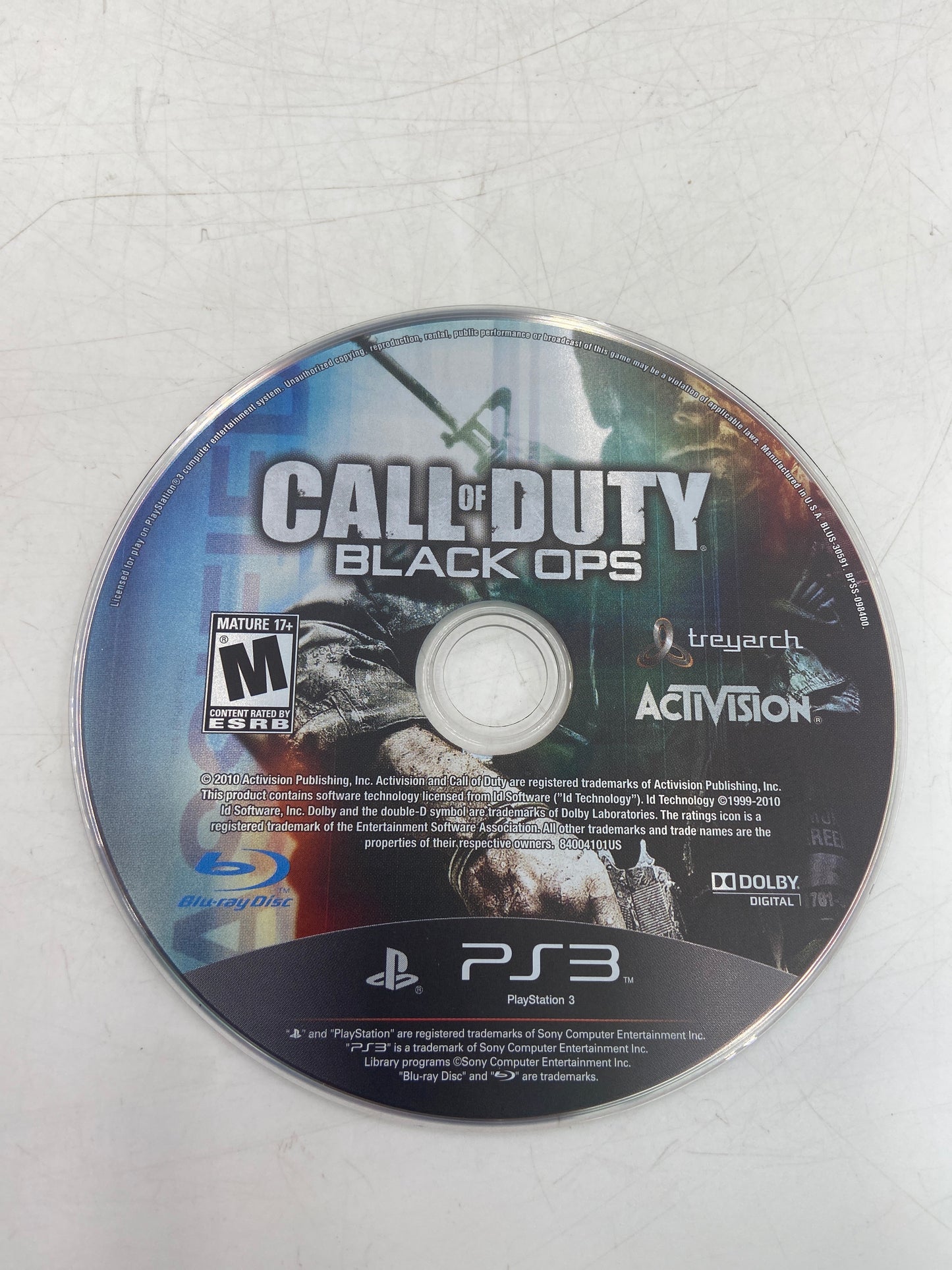 Lot of 3 Sony PlayStation 3 PS3 Games Black Ops Lot