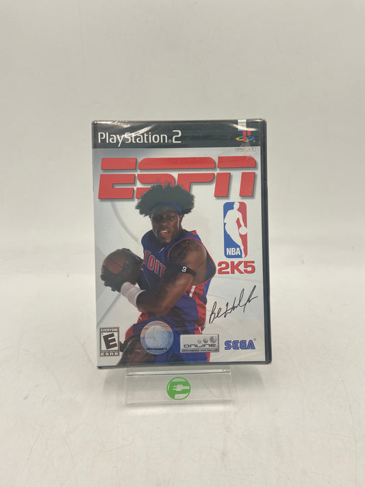 New ESPN NBA 2K5 (Sony PlayStation 2 PS2, 2004)