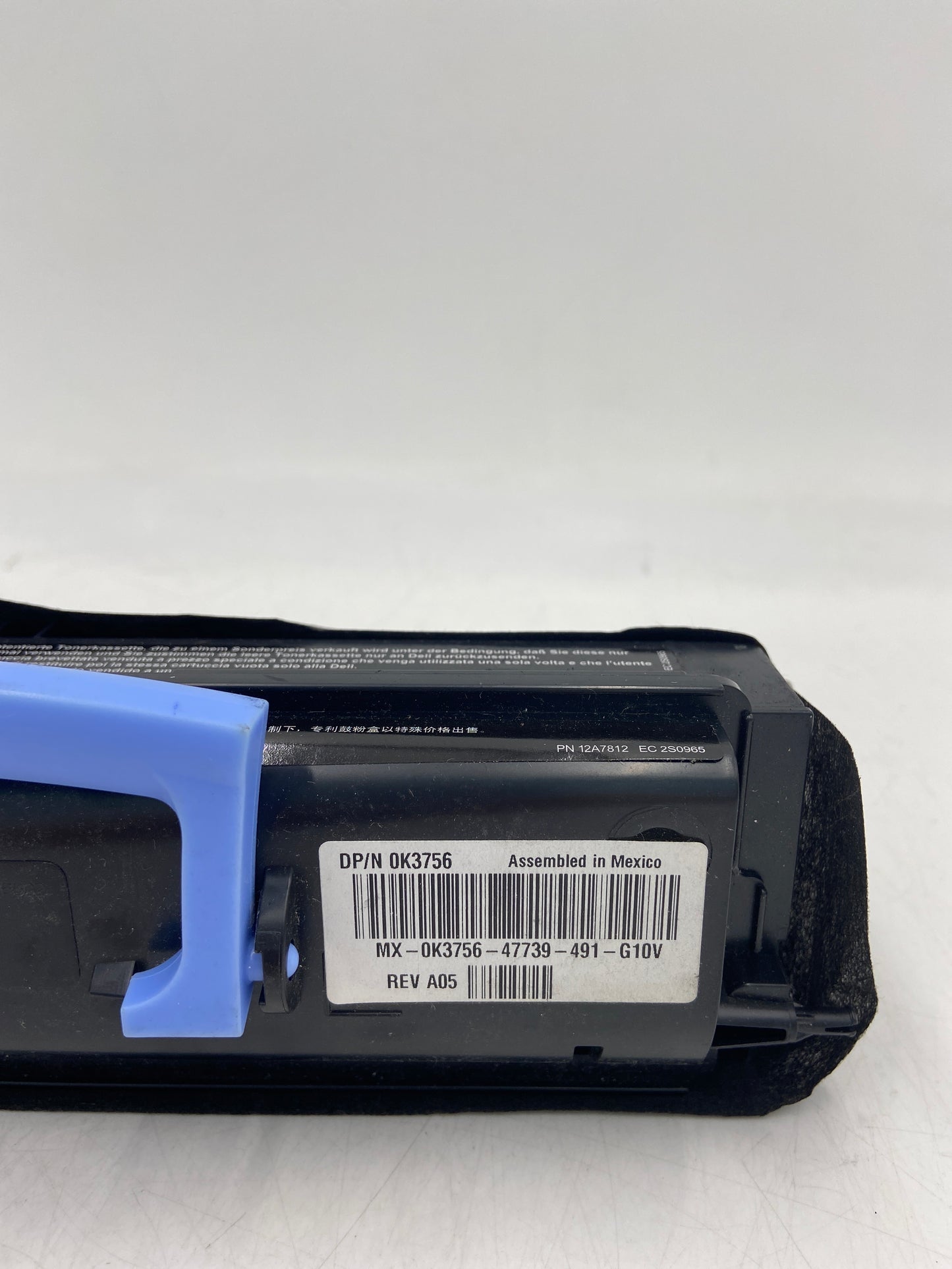 New No Box Box Dell 1700/1710 Use and Return High Capacity Black Toner Cartridge K3756