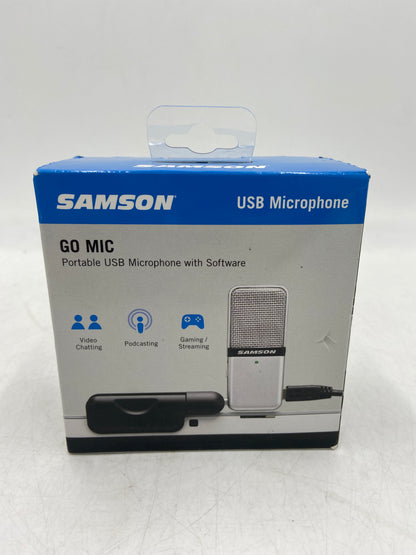 New Samson Go Mic Portable USB Microphone With Software USB Microphone