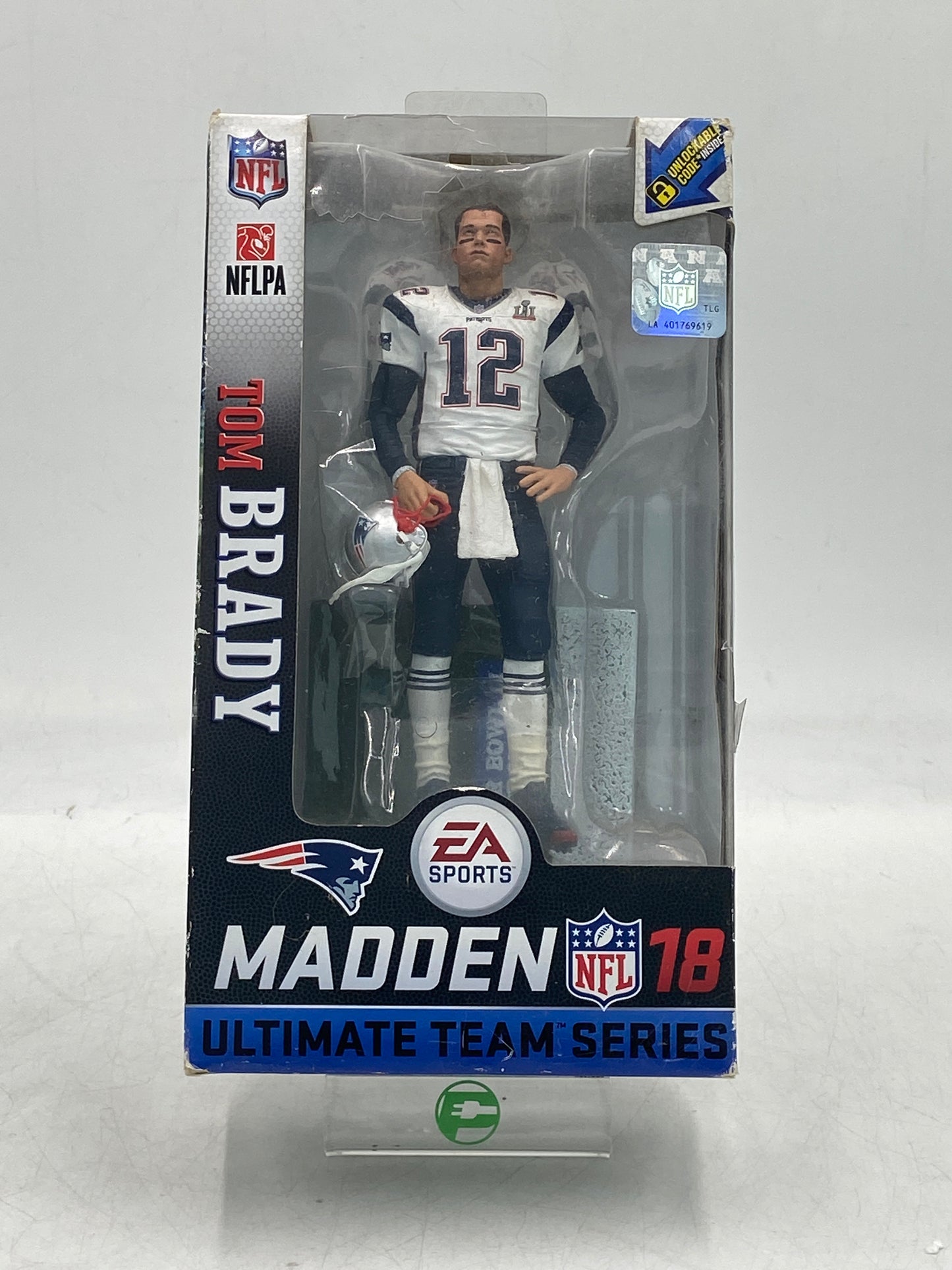 New McFarlane Toys EA Sports Madden 2018 Ultimate Series TOM BRADY Toy Action 