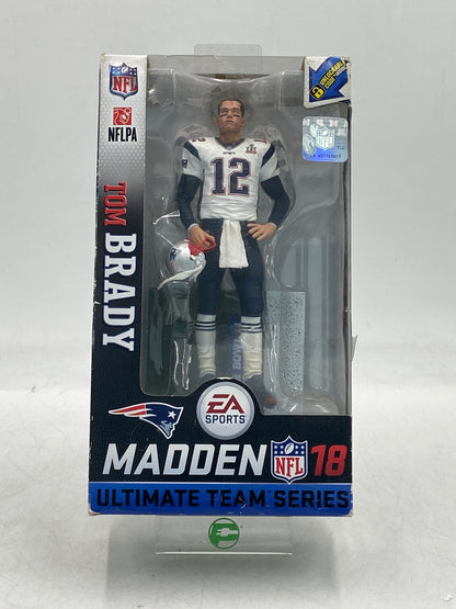 New McFarlane Toys EA Sports Madden 2018 Ultimate Series TOM BRADY Toy Action 