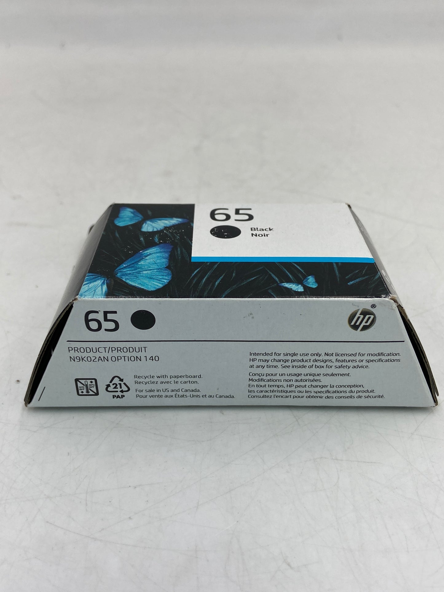 New HP 65 N9K02AN  Black Ink Cartridge EXP  MAY2027