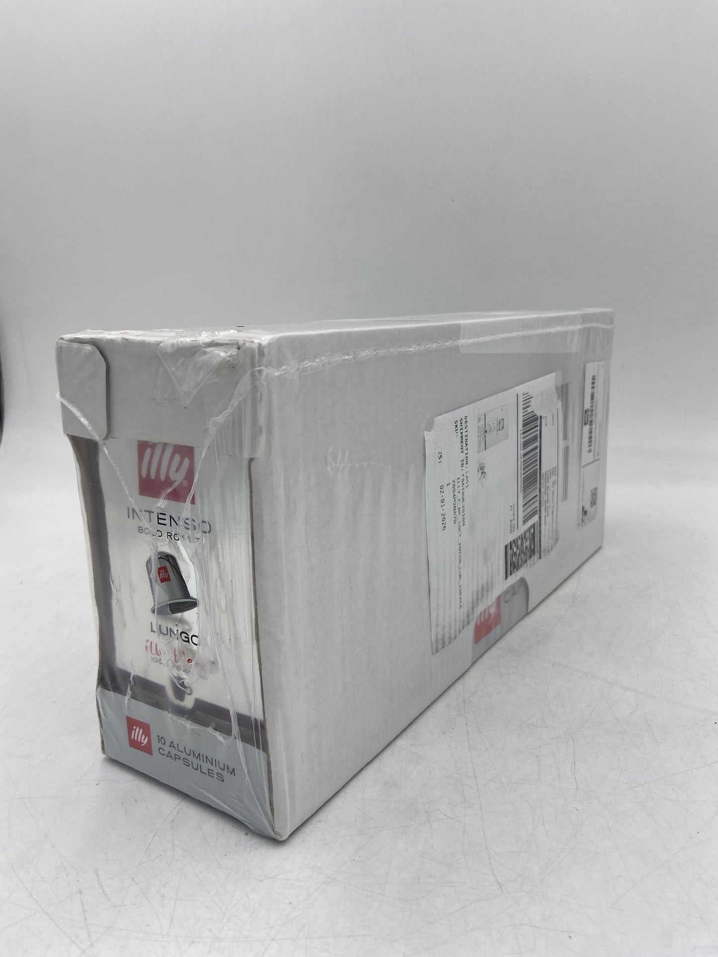 New Illy Intenso Bold Roast 100% Arabica 10-Pack Case Aluminum Coffee Capsules (100 Capsules total)