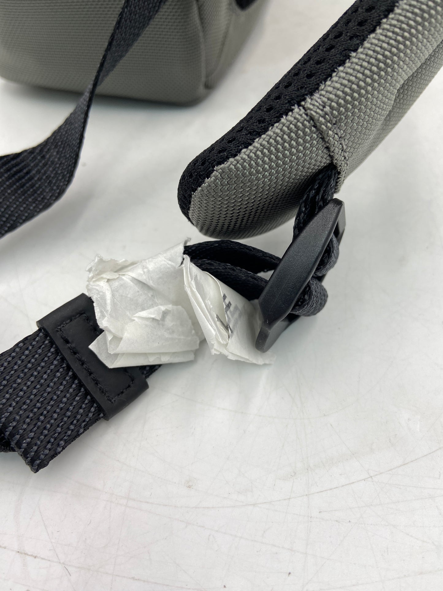 New Tumi Alpha Bravo Ballistic Nylon & Leather Davis Backpack Grey 153444-T003