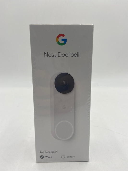 New Google Nest Smart Doorbell White 27141GZF2032T4