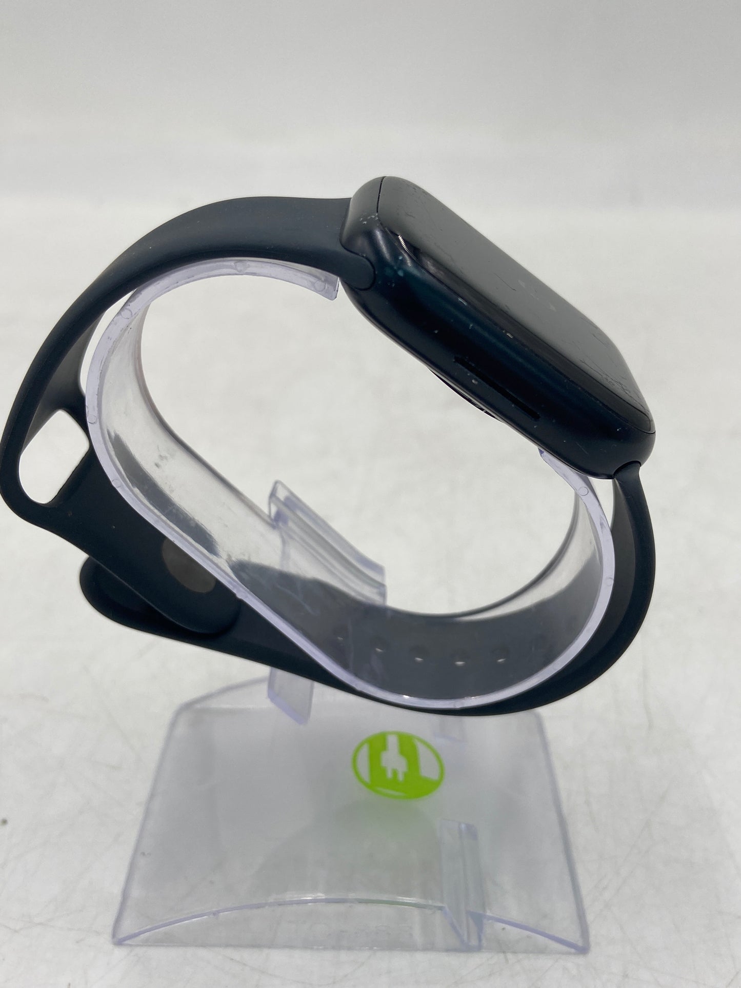 Unlocked Apple Watch Series 7 45MM Black Aluminum Midnight Sport Band A2477