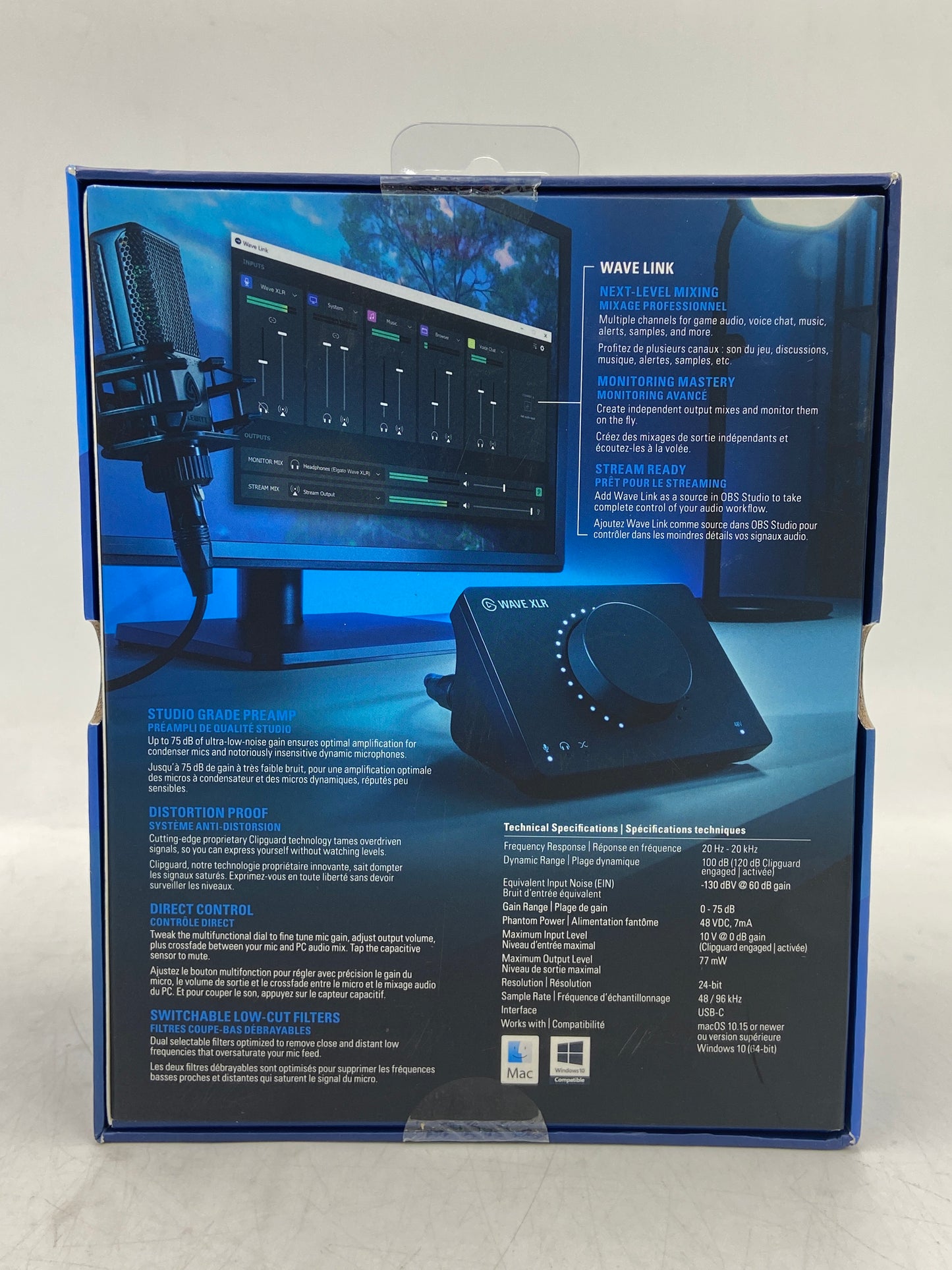 New Elgato Wave XLR Microphone Interface & Digital Mixing Solution 10MAG9901