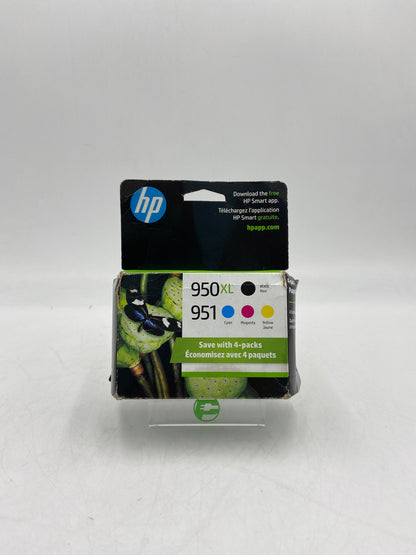 New HP 950XL Black, Yellow, Cyan and Magenta Ink Cartridge