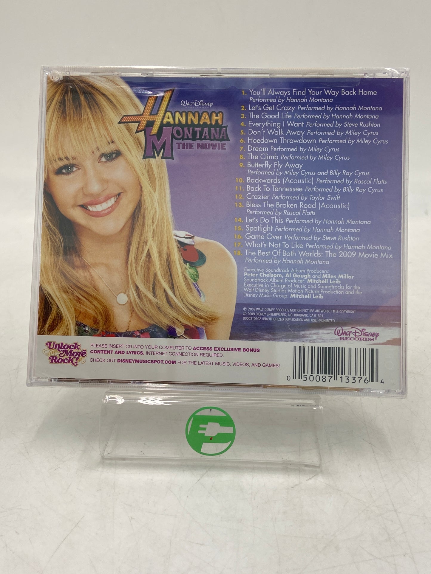 New Hannah Montana: The Movie (Soundtrack) By Various Artist's (Disney, 2009) CD