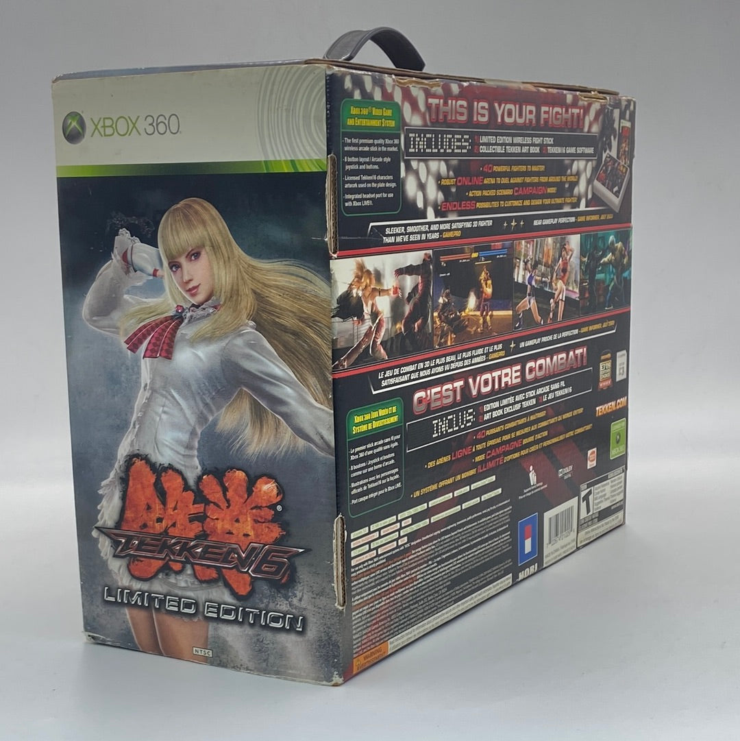 New Microsoft Limited Edition Wireless Fight Stick Tekken 6