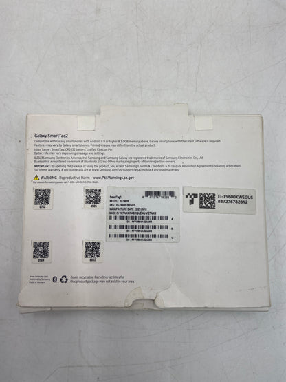 New Open Box Samsung Galaxy SmartTag2 4-Pack Tracking Device EI-T5600