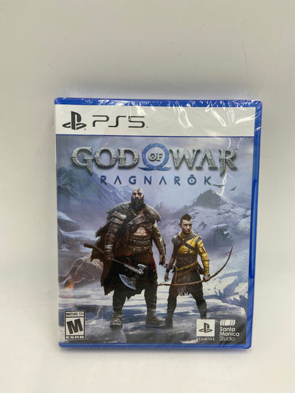 New SONY PLAYSTATION 5 GOD OF WAR RAGNAROK VIDEO GAME 207-44-0177