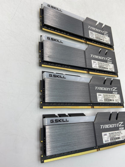 G.Skill Trident Z RGB 128GB (4x32GB) DDR4 Computer RAM F4-3200C16Q-32GTZR