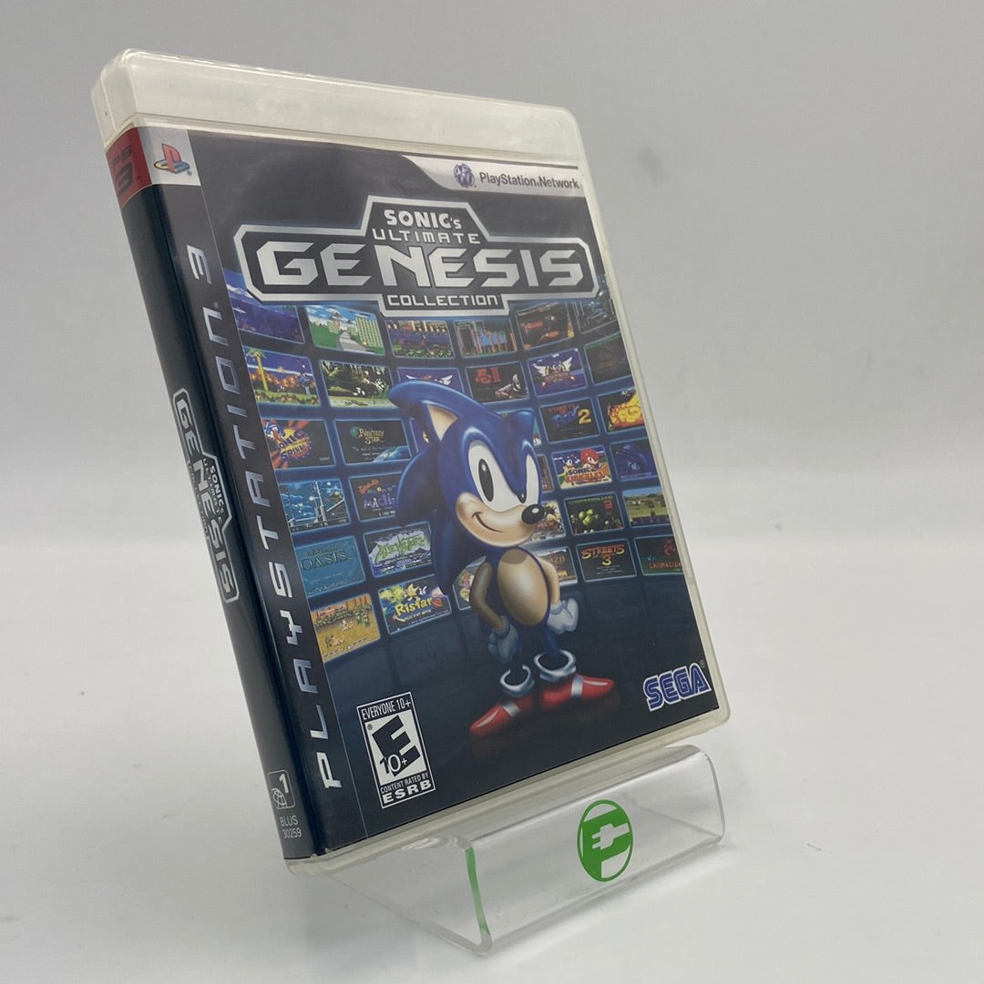 Sonic's Ultimate Genesis Collection (Sony PlayStation 3 PS3, 2009)