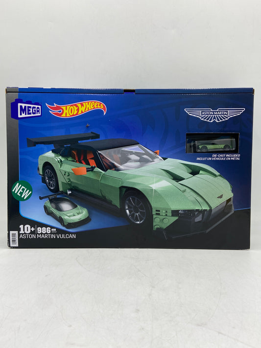 New Mattel MEGA Hot Wheels Aston Martin Vulcan Building Toy 986 PCS