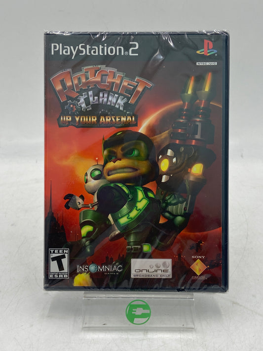 New Ratchet & Clank: Up Your Arsenal (Sony PlayStation 2 PS2, 2004)