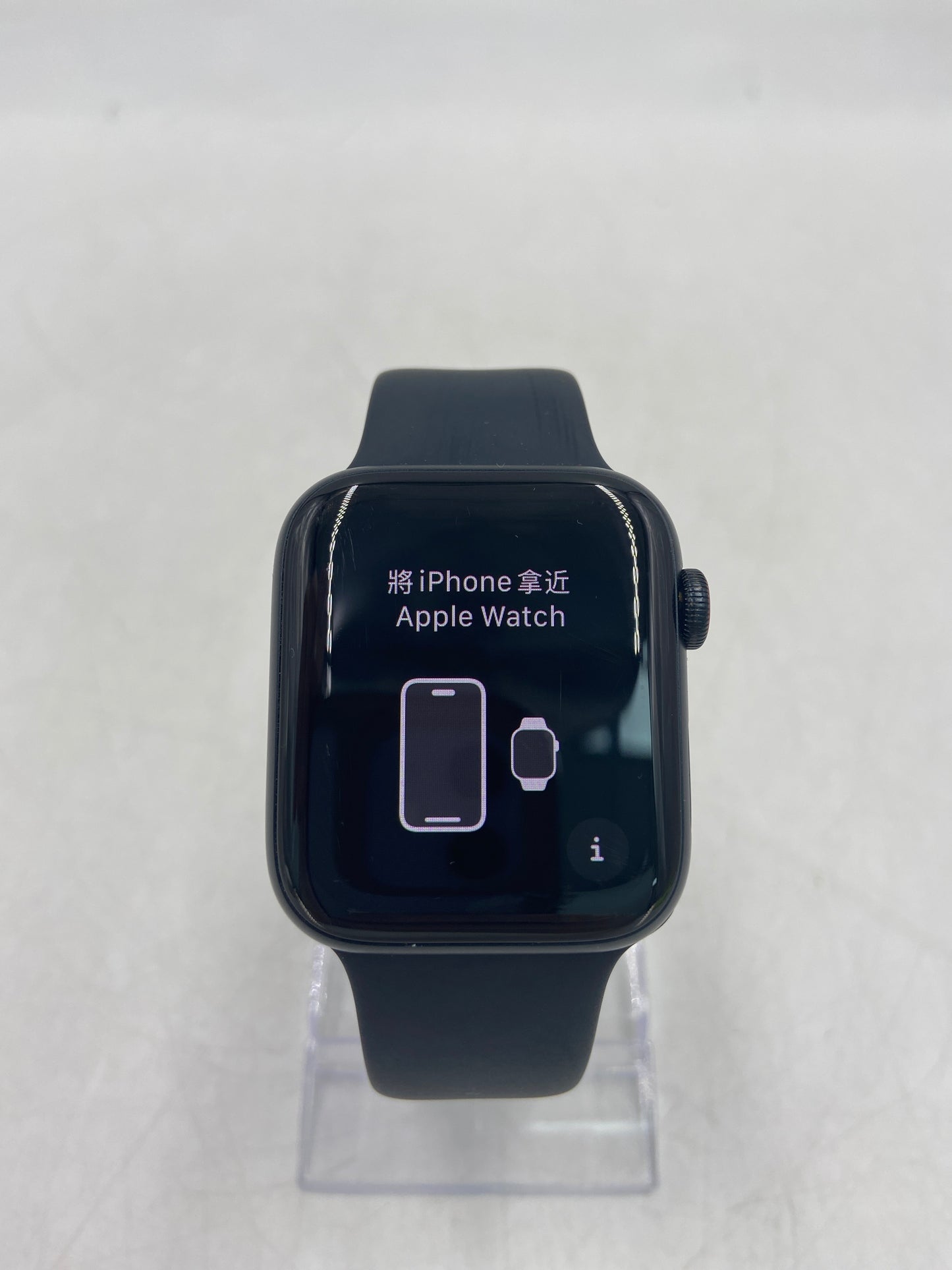 Unlocked Apple Watch SE 2nd Gen 45mm Midnight Aluminum Midnight Sport Band Smart Watch A2727