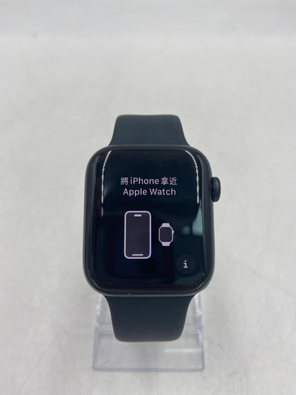 Unlocked Apple Watch SE 2nd Gen 45mm Midnight Aluminum Midnight Sport Band Smart Watch A2727