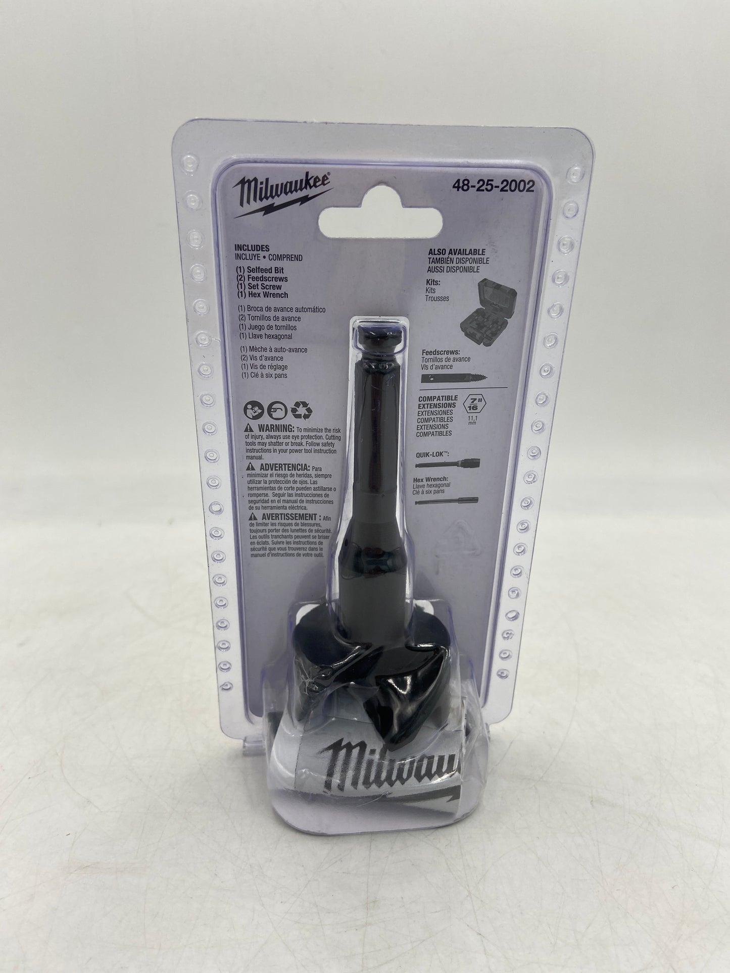 New Milwaukee 48-25-2002 2" Selfeed Bit