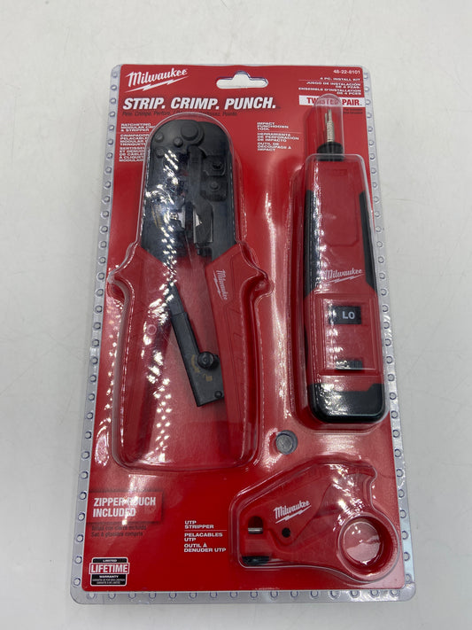 New Milwaukee 48-22-8101 Stripper and Punchdown Tool