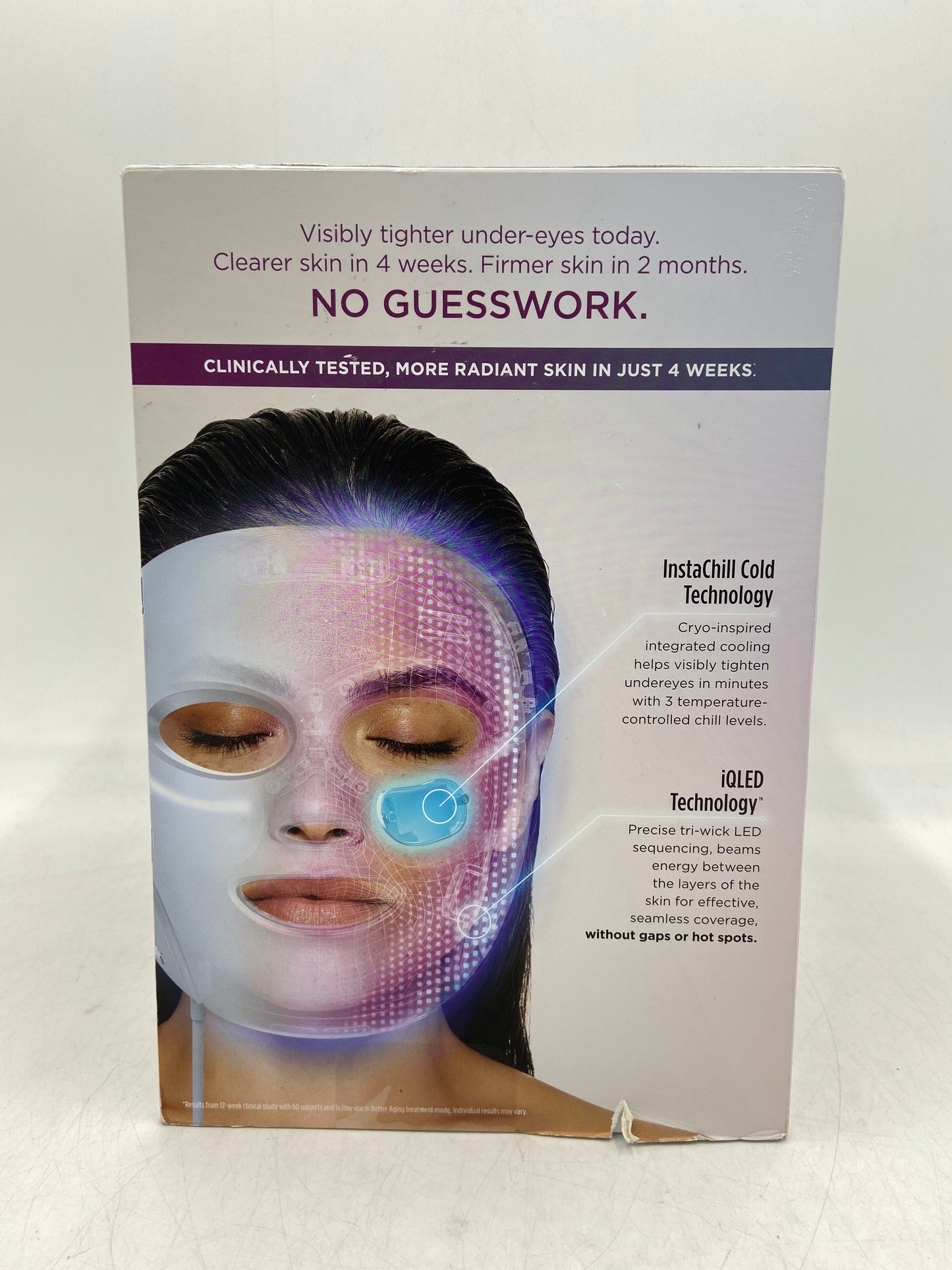 New SHARK Cryo Glow Under-Eye Cooling + LED Anti-Aging & Skin Clearing Mask