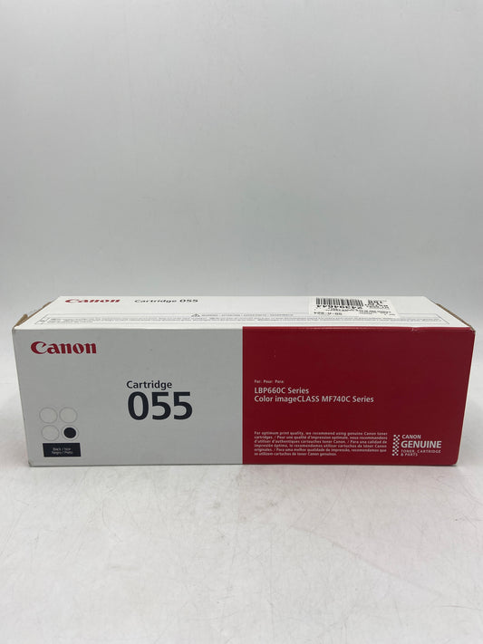 New Open Box Canon Cartridge 055 3016C001 Black High Yield Toner Cartridge