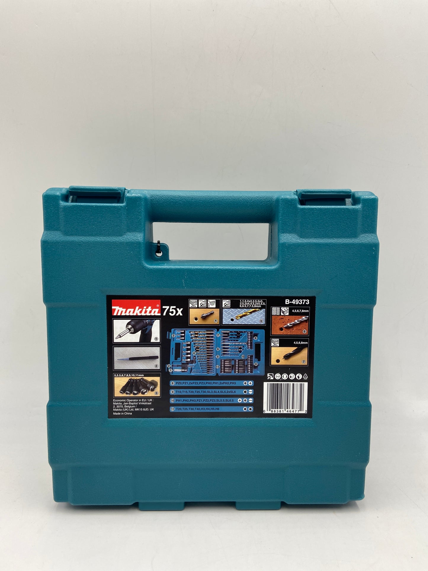 New Makita B-49373 Drill Bit Set