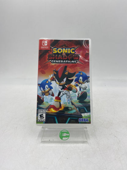 Sonic x Shadow: Generations (Nintendo Switch, 2024) Video Game