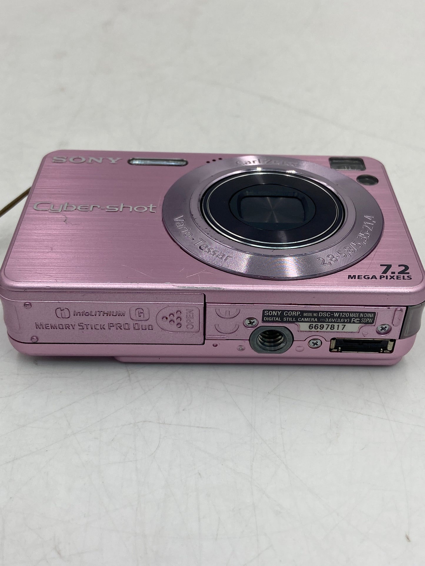 Sony Cyber-Shot DSC-W120 7.2MP Compact Digital Camera