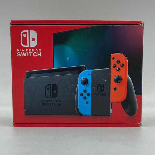 New Nintendo Switch v2 Video Game Console HAC-001 (-01) Black Japan Version