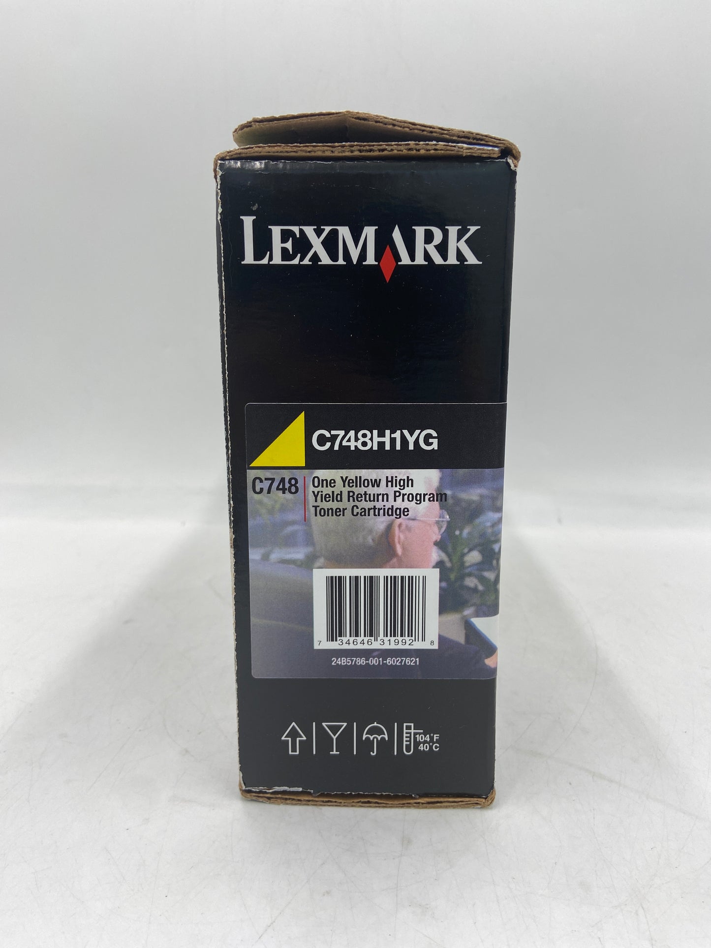 New Lexmark C748H1YG Yellow Toner Cartridge