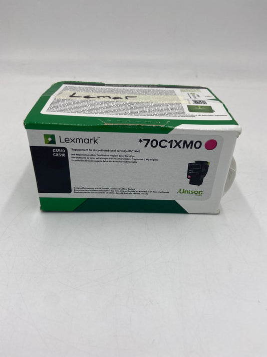 New Lexmark 70C1XM0  Magenta Toner Cartridge