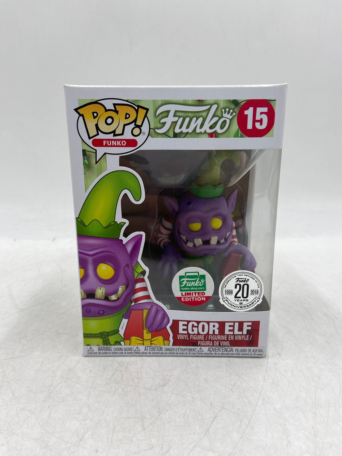 New Funko POP! Egor Elf Limited Edition Toy Vinyl Figure 15