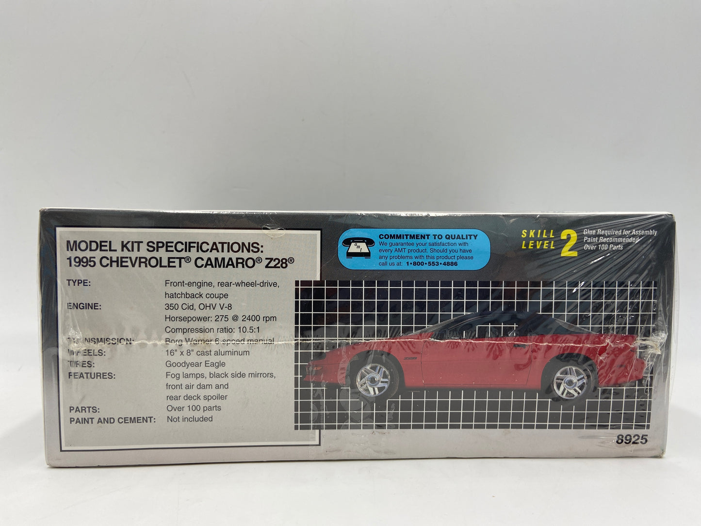 New AMT ERTL 1995 CHEVROLET CAMARO Z28 1:25 SCALE MODEL KIT