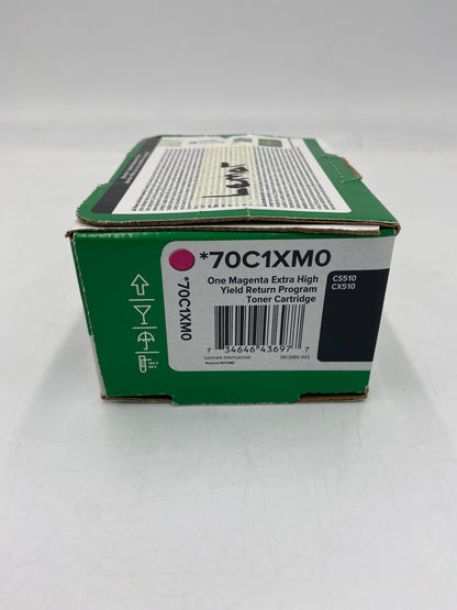 New Lexmark 70C1XM0  Magenta Toner Cartridge