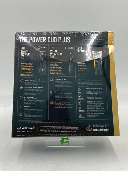 New Manscaped the power duo plus Mens Electric Trimmer Bundle 70-00010