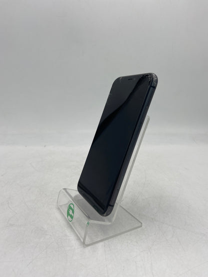Broken Unlocked Apple iPhone 11 64GB Black Cracked Screen