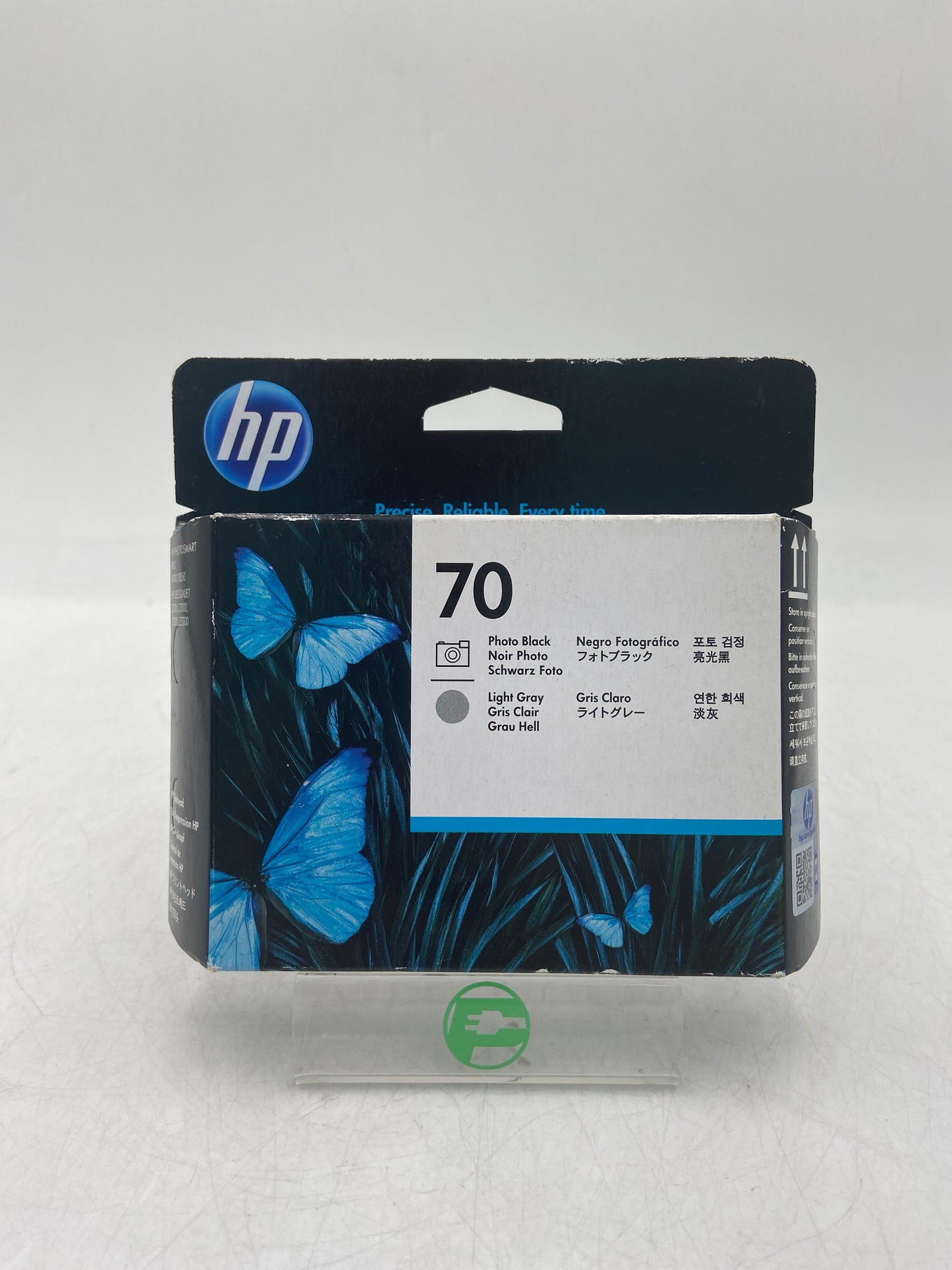 New HP 70 C9407A Photo Black / Light Gray Ink Cartridge EXPIRED